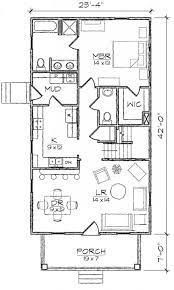 653974 Bungalow 3 Bedroom 2 Bath Narrow House Plan Narrow Lot House Plans Narrow House Plans Narrow Lot House