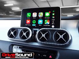 Mercedes Benz X Class With Apple Carplay Installed By Drivesound Carplay Apple Car Play Car Audio