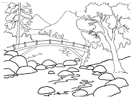 Includes images of baby animals, flowers, rain showers, and more. Online Coloring Pages Coloring Page Nature Nature Download Print Coloring Page