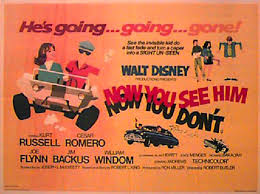 Now You See Him, Now You Don't Original 1972 British Quad Movie Poster -  Posteritati Movie Poster Gallery