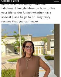 Thank you @shoutoutmiamiofficial for the feature. Humbled and grateful to  share my story and inspiration behind fabmomlynn. #miamiblogger  #lifestyleblogger #affordablefashion #fashionblogger #shoutout  #shoutoutmiami