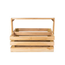 5 out of 5 stars. Solid Wood Storage Box With Handle And Two Compartments Size L37xw28xh27 Cm Furniteam