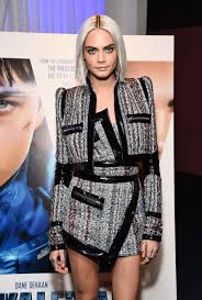 And she was definitely serious about it and very, very low profile about it. Cara Delevingne In Alexandre Vauthier At The Valerian Trailer Screening In Los Angeles Vogue