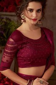 Observing color in wine will improve your mental repertoire for activities such as blind tasting however, a wine's color is more important and far more complex than three simple categories on a. Buy Wine Colour Silk Saree With Banglori Silk Blouse Online Sarv02462 Andaaz Fashion