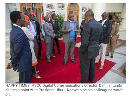 Jun 16, 2021 · he was testifying against former state house digital strategist dennis itumbi and samuel gateri who have been accused of publishing a false statement. 45 Million Strong Why Uhuru Kicked Dennis Itumbi Co Out Of State House Apparently The Senior Directors James Kinyua Edward Irungu Munyori Buku Dennis Itumbi And Eric Ng Eno Had Hoped