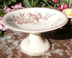 Antique French Sarreguemines Favori Par Frenchvintagebymanue Vaisselle Ancienne Antiquites Francaises Assiettes Bleues