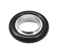 Kalrez Centering Ring, KF-16 Vacuum Fittings, ISO-KF Flange Size NW-16, Stainless Steel
