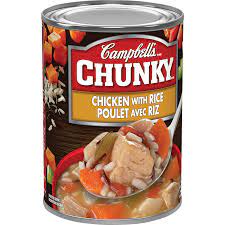 Amazon Com Campbell S Chunky Chicken With Rice Soup 540 Ml Imported From Canada Grocery Gourmet Food