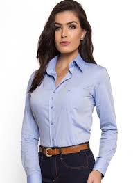 Camisa Social Com Calça Jeans Feminina Camisa Social Feminina Branca Estampada E Mais Camisa Social Feminina Uniforme Social Feminino Camisas Sociais