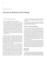 In a research paper, you use the vast majority of literature reviews serve as a section of a primary research article that provides the. Chapter 2 Literature Review And Findings State Dots Connecting Specialized Transportation Users And Rides Volume 1 Research Report The National Academies Press