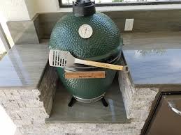 the big green egg outdoor kitchen