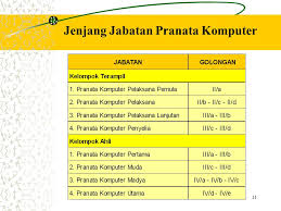 Pranata komputer kemenpan nomor 66/kep/m.pan/7/2003 perka bps nomor 16 tahun 2008 uu ite 2. Tugas Pranata Komputer Ahli Pertama
