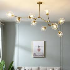 The 30 best flush mount lighting fixtures — making it lovely. Modern Tree Branch 9 Head Pendant Light Molecule Glass Chandeliers Lamp Fixtures Ebay