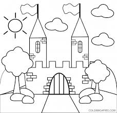 This ensures that both mac and windows users can download the coloring sheets and that your coloring pages aren't covered with ads or other web. Castle Coloring Pages For Toddler Coloring4free Coloring4free Com
