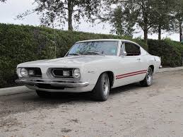 Image result for White 1967 Barracuda