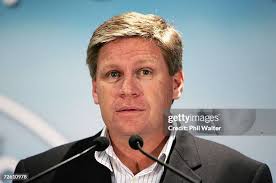 Greg Muir. Executive Chairman of Pumpkin Patch. addresses the... News Photo 