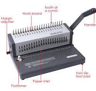 Foska A4 Plastic Spiral Book Binding Machine for Office Use ...