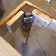 Surface Mount Corner Brackets For Table Aprons 4 Pack Rockler Woodworking And Hardware Diy Dining Room Table Diy Table Legs Diy Farmhouse Table