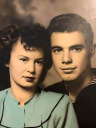 Rosemary and Cal Pugh, 1946. There's nothing remarkable or wild about this  picture, but man did they love each other ❤️