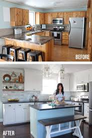 Kitchen Remodel Before And After Photos They Remodeled Their Kitchen On A Budget And Did Kitchen Remodel Small White Kitchen Remodeling Budget Kitchen Remodel
