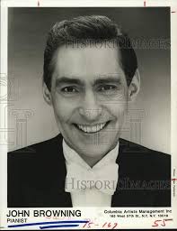 1986 Press Photo Pianist John Browning