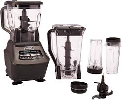 Ninja Mega System Blender Food Processor With 1500w Auto Iq Base 72oz Pitcher 64oz Processor Bowl 16oz Cup For Smoothies Dough More