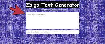People like to use different styles of text which looks scary but recognizable.in this web app, we also add some cyrillic language codes to make your text more cool. Zalgo Text Generator Just Copy Paste Fontvilla