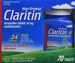 Claritin 24 Hour Non Drowsy Allergy Claritin Best Otc Allergy Medicine Allergy Medicine