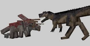 Jun 18, 2018 · realistic dinosaurs in minecraft! Artstation Minecraft Allosaurus And Nasutoceratops Battle At Big Rock Dinosaurs For The Mod Simplijurassic Bastion