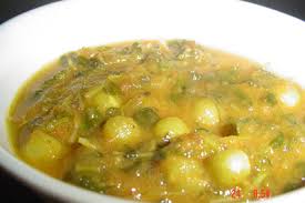 My Experiments With Food Green Peas And Fenugreek Leaves Curry Fenugreek Leaves Fenugreek Methi Leaf