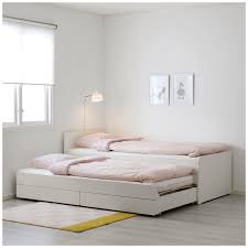 ikea slakt bed frame w pull out bed storage white slakt ikea bed slaktikeabed the pull out bed is perfect to bedkader bedden opslag bed uitschuifbaar