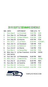 Pin On Seahawks Schedules