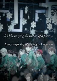What does a song about doves, hens and geese have to do with christmas? Exo Lyric Quote Song Christmas Day By Exo Album Miracles In December Myedit Exo Exolyrics Exolyricquote Christmasday Kpop Quotes