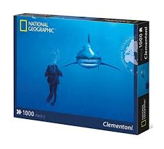 National geographic puzzles 1000 pieces. Clementoni 39303 Ocean Whitetip Shark 1000 Pieces Puzzle