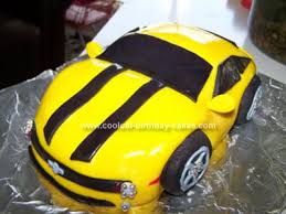 Bumblebee transformer cake cakecentral com. Coolest Bumblebee Camaro Birthday Cake