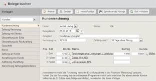 Buchen Von Forderungen An Kunden