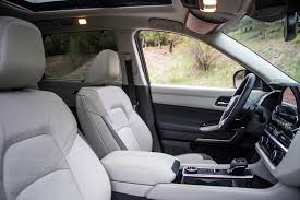 The interior of the 2019 nissan pathfinder is bland and outdated. 2022 Nissan Pathfinder Review Trims Specs Price New Interior Features Exterior Design And Specifications Carbuzz