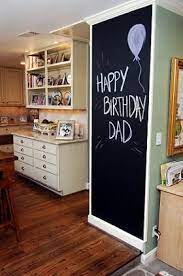 Chalkboard Accent Wall Home Home Diy Sweet Home