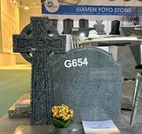 Wholesale Cemetery Headstones Antique Stone Cross Marble Headstone Black  Granite Marble Celtic Cross Headstone