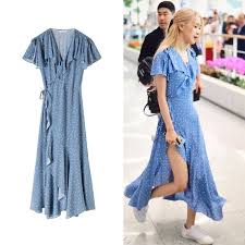 About top 8 gorgeous stage outfits blackpink's rose wore. Rose Blue Dress Off 68 Medpharmres Com