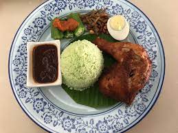 Nasi lemak goreng chef fauzey the nasi lemak show. Nasi Pandan Ayam Berempah At Peranakan Place Restaurant Steemit
