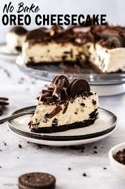 No Bake Oreo Cheesecake Recipe Cookies And Cream Cheesecake Oreo Cheesecake Recipes No Bake Oreo Cheesecake
