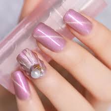 Black And Pink Cat Eye Nails Newarrival Born Pretty Shell Glitter Nail Polish 3d Cat Eye Magnetic Soak Off Uv Gel So Beautiful Cat Eye Gel Polish Uv Nails Art Glitter Nail Polish