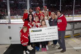 As the season comes to a close, JD McCormick Properties is proud to donate  $6,320 to UW Health l Carbone Cancer Center in support of the Face-Off  Against Cancer. Together, we're making