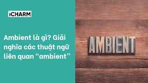 Ambient là gì? Giải nghĩa các thuật ngữ liên quan ambient | iCHARM
