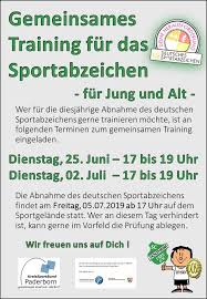 Jun 01, 2021 · website des deutschen olympischen sportbundes. Tag Des Sportabzeichens 2019 Sportabzeichen Leichtathletik Sc Gw Holtheim 1925 E V
