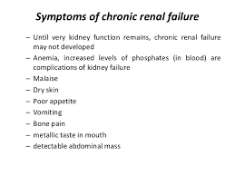 Chronic renal disease caused by glomerulonephritis with increased echogenicity and reduced cortical thickness. Acute And Chronic Renal Failure