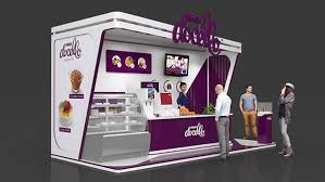 Nestle Docello On Behance Kiosk Design Exhibition Stand Design Exhibition Booth Design
