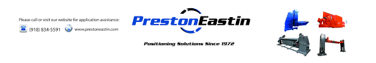 Since its inception in 1972, preston eastin has provided innovative solutions to positioning requirements serving the welding, aerospace, aviation, automotive, transportation, ship building, material handling, thermal spray, and heavy equipment manufacturing industries Prestoneastin Inc Linkedin