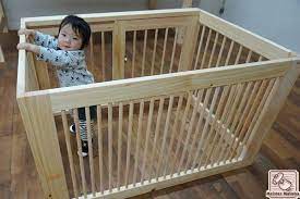 無垢ひのきサークル no1502042 2 オーダー家具製作事例集 ひのき ベビーサークル 家具